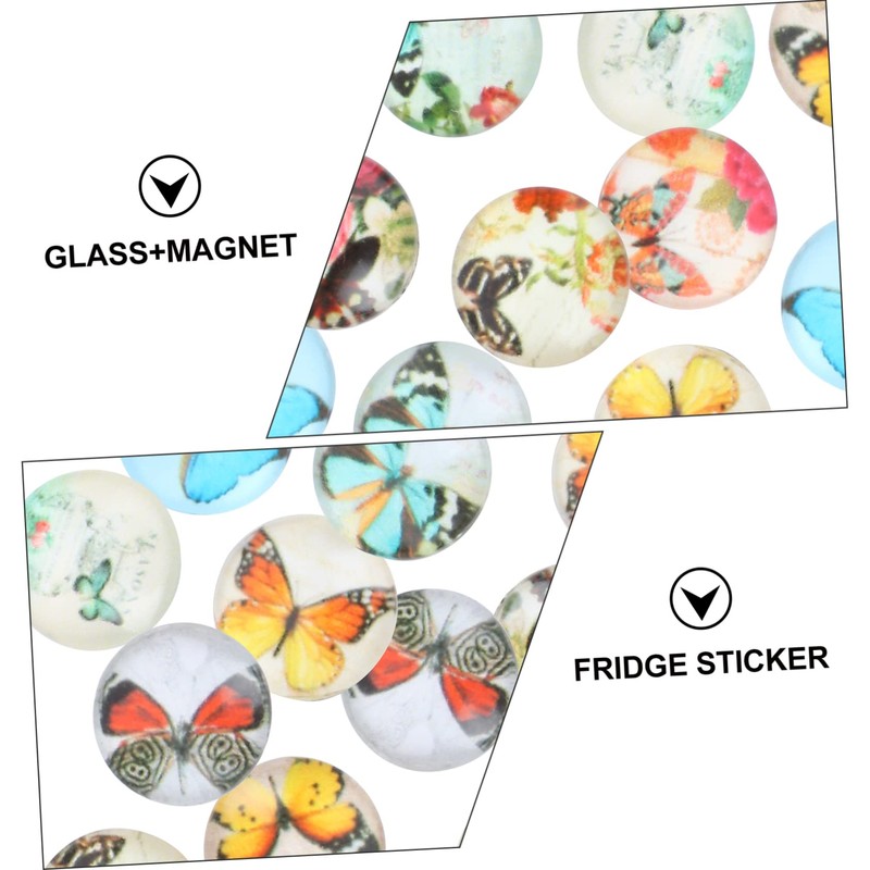 Vaguelly 300pcs Glass Patch Adornment for Jewelry Making Cute Cartoon