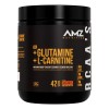Bcaa Amz Glutamina L-carnitina 30 Servicios Los Sabore Sabor Naranja