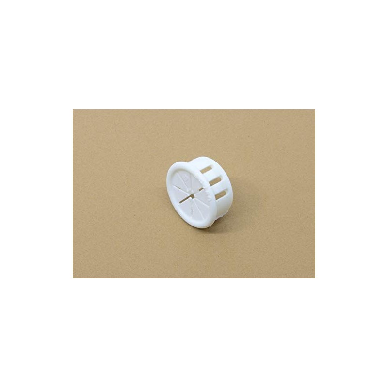 Pkg of 6 - White Nylon Expandable Grommet Plug -