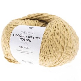 Rico Creative So Cool + So Soft Cotton Chunky 002 Yellow