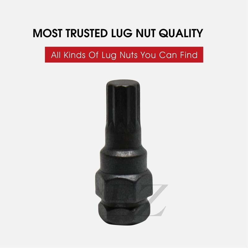 10 Point Star Pattern Tuner Lug Nut Key 3/4" &