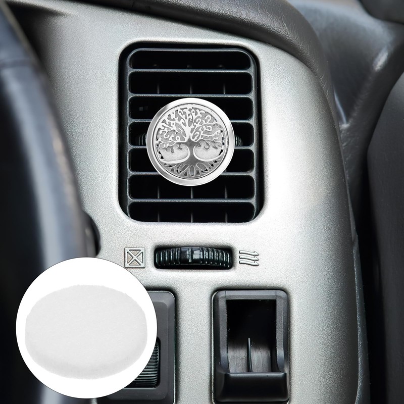 50 Pcs Diffuser Refill Pads: Car Air Freshener Oil Perfume