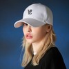 VARZAR Bazaar 3D Monogram logo over fit ball cap/3D monogram