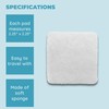 Mini Facial Exfoliating Pads, 100 Count per Pack: Makeup Remover