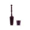Master Plunger MP500-B Heavy Duty Bathroom Toilet Plunger Kit with