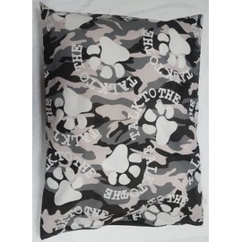 Large Dog Bed Pillow Cover Only - Size 37" x 27" Outer Cover with Removable Zip - Random Colors - Inner Filling Not Included (Large 37 x 27 inches, Cover Only)