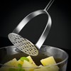 GREATLINK Potato Masher,Heavy Duty Stainless Steel kitchen Steel Potato Masher,Mashed