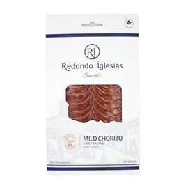 Redondo Iglesias Mild Spanish Chorizo, Gluten Free Cured Sausage, 3 oz
