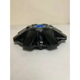 Armed Off Road C-051  C-051-5 Gloss Black w/ Blue Star Wheel Center Cap