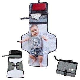 Cozy Baby 's On-The-Go estación cambiadora, Gris