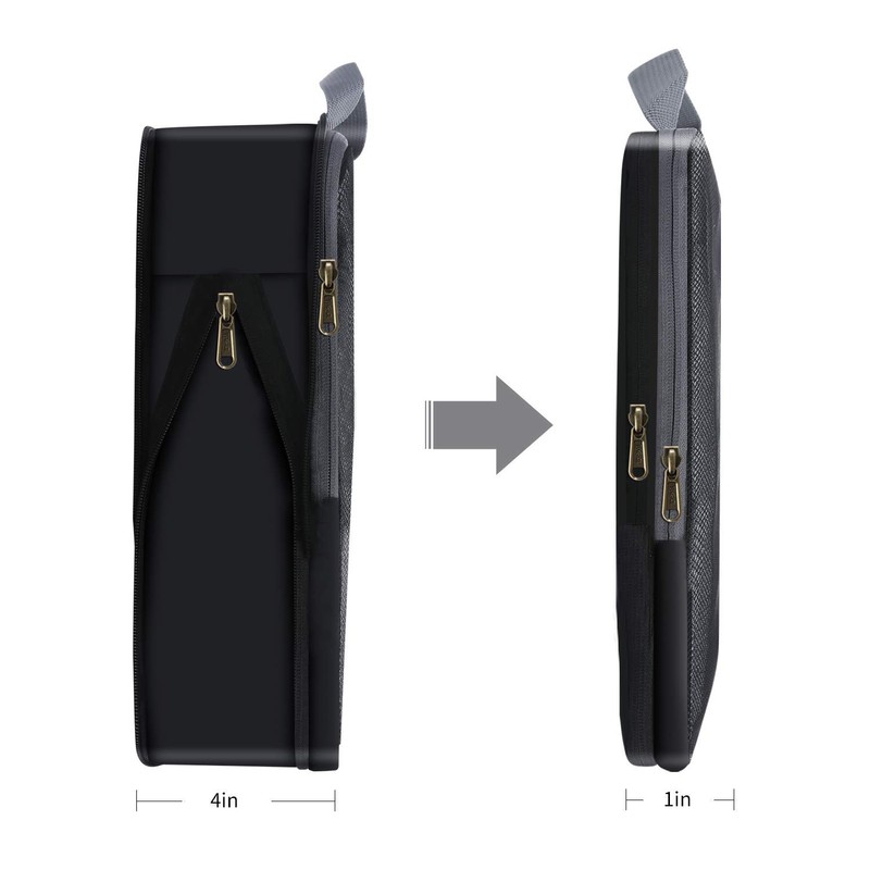Eono Compression Packing Cubes, Luggage Organiser Set, Extensible Suitcase Organiser,