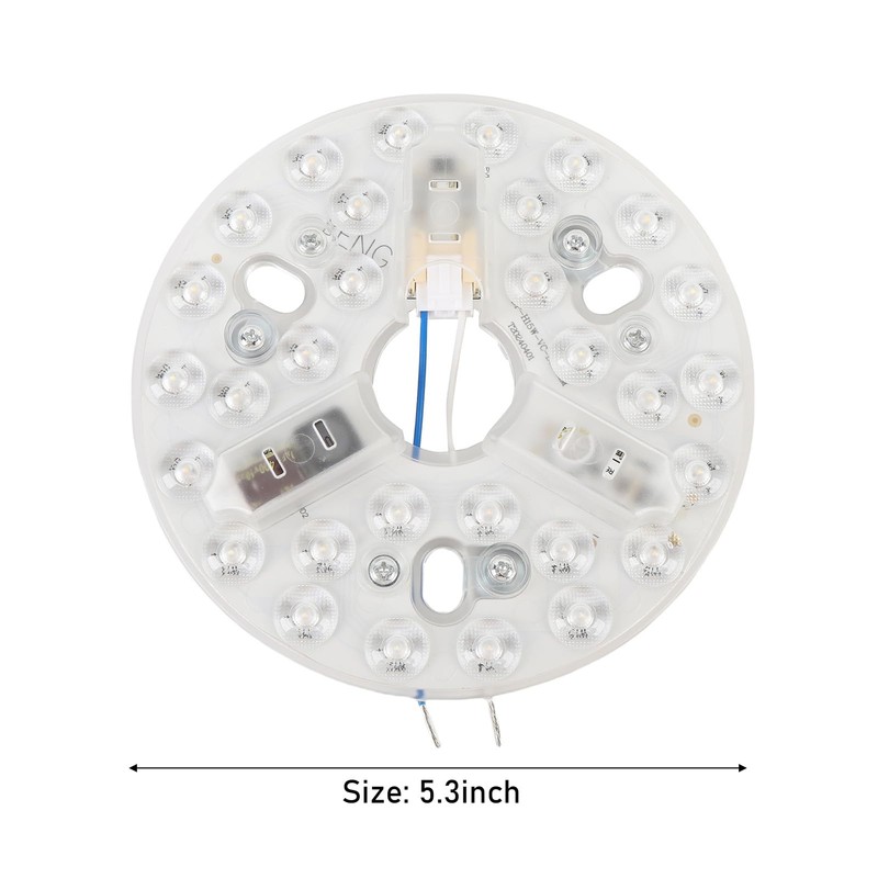 Cryfokt Led Ceiling Fan Light Retrofit Kit, Led Ceiling Fan