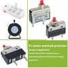 EPLZON 7A 7 Amps 125/250V AC 50V DC Manual Reset