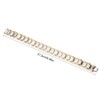 Double Strength Titanium Steel Magnetic Therapy Lose Weight Bracelet for