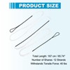 sourcing map Traditional Recurve Bow String Replacement AMO 70" in