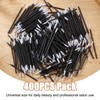400 PCS Micro Brushes, Black Micro Applicator Brushes with Longer