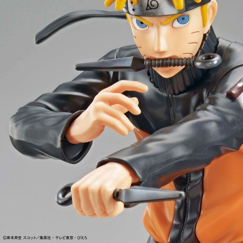 ENTRY GRADE Naruto Uzumaki Naruto 2641061 Color Coded Plastic Model