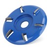 Stump Remover Angle Grinder Wood Carving Disc 6 Teeth Chainsaw