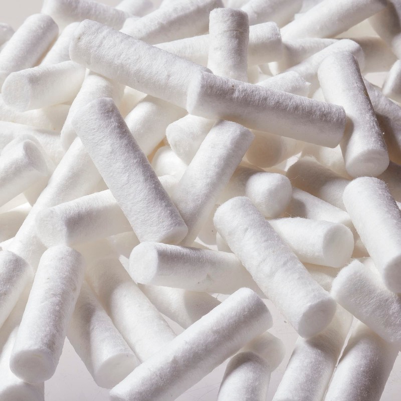 100 Dental Cotton Rolls, One Inch Nosebleed Plugs for Kids
