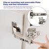 135 Degree Corner Cabinet Hinges, Lazy Susan Bi-Fold Door Hinges