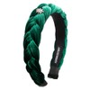 Alpenflüstern Costume Headband Velvet Braided Look & Rhinestone Edelweiss -