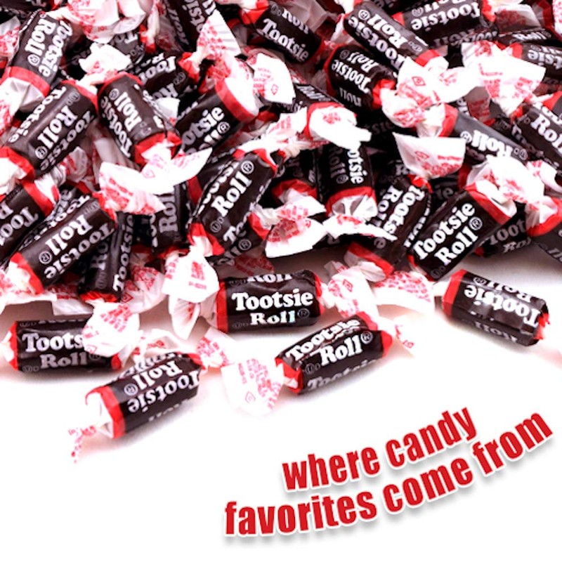 Tootsie Roll Midgees - Chewy Chocolate Gluten-Free Holiday Candy -