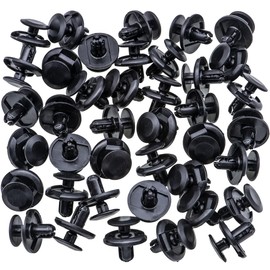 Rexka 40pcs Fender Liner Splash Shield Clip Retainer Fastener Rivet for Toyota Lexus 90467-07164 Camry, Celica, Corolla iM, Echo, Highlander, Prius, Prius V, RAV4, Sienna, Solara, ES