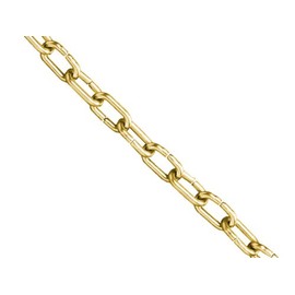 Faithfull FAICHCC1610B Polished Brass Clock Chain 1.6 mm Link Dia. x 10 m Length