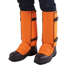 Crackshot Men's Snake Bite Proof Guardz Gaiters (Blaze Orange/Medium)