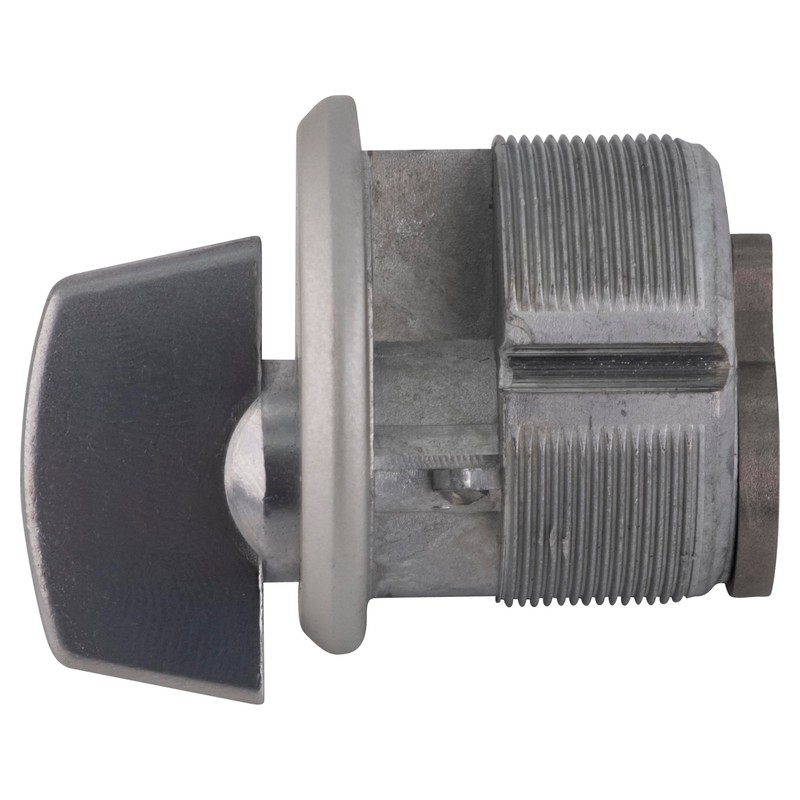 CRL Satin Aluminum Finish Mortise Thumbturn Cylinder