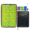 RoseFlower 16.54'' x 11.02'' Coaches Tactical Board, Portable Professional Football/Soccer