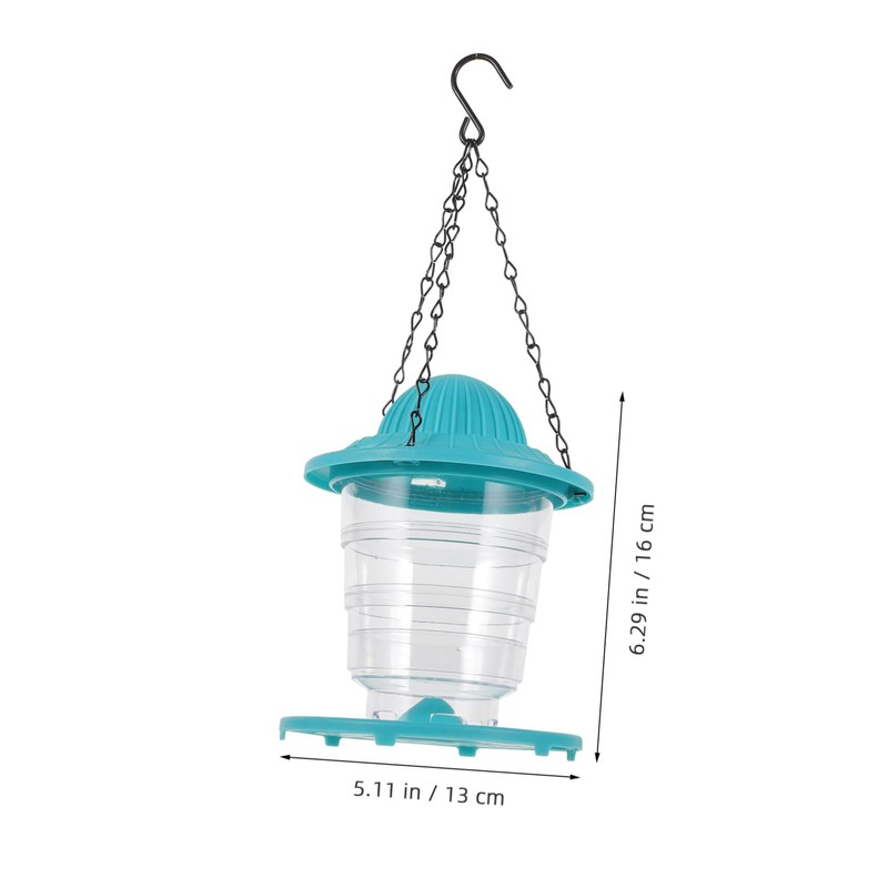 Sosoport Automatic Hummingbird Feeder Wild Bird Feeder Easy Refill Hanging