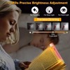 HIONXMGA Book Reading Light,Silent Touch Book Lamp for Reading in
