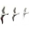 Metal Wall Art - Set Of 3 Flying Seagull Birds
