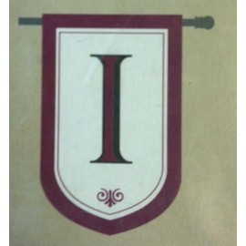 Evergreen Monogram Flag - I
