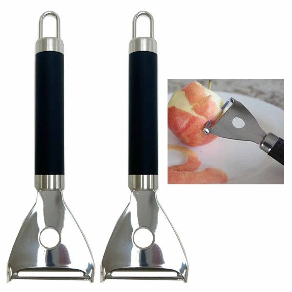 ATB 2 Pc Vegetable Peeler Fruit Y-Shaped Stainless Steel Slicer