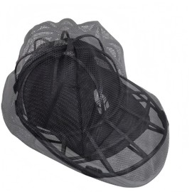WJCCLYJC Hat Washer Cage For Baseball Caps - Double-Layer Plastic Frame, Fits Flat And Curved Caps, Suitable For Washing Machine And Dishwasher, Hat Organizer And Cleaner For Adults And Kids (BLACK)