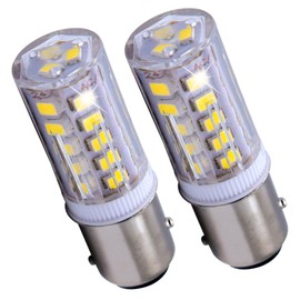 HQRP 2-Pack LED Light Bulb Compatible with Hella Marine Series 2984 2 NM All Round/Anchor Lamp, 8GA 003 488-121 / 8GA 003 488-301 / 8GA 003 488-131 / 8GA 003 488-311 Replacement