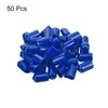 QUARKZMAN Rubber Caps, 50 Pieces Round Screw Thread Protective Caps