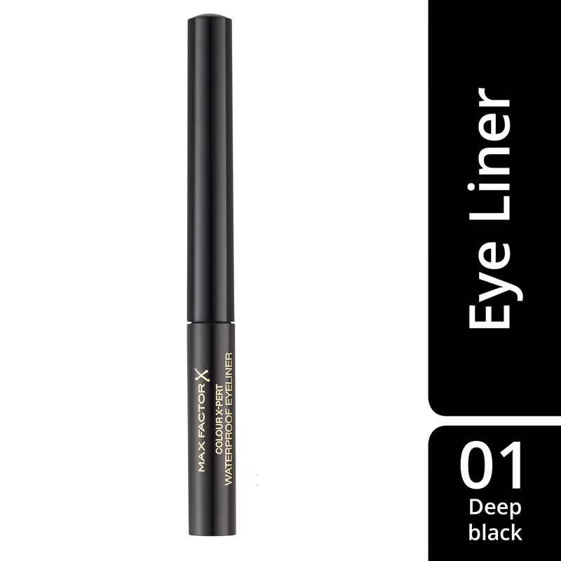Max Factor Colour X-Pert Waterproof Eyeliner, 1 Deep Black