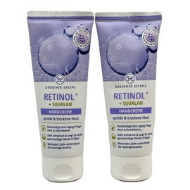 Dresdner Essenz Hand Cream Retinol + Squalane 2 x 75 ml Pack of 2