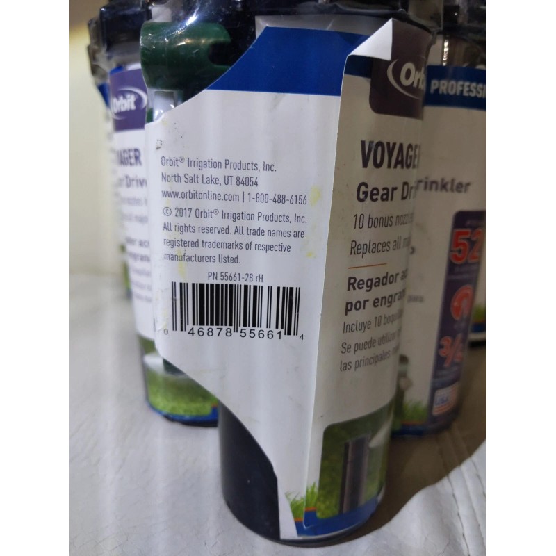 Orbit 1 Pack NEW Orbit Voyager II Gear Drive Sprinkler
