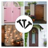 12-Pack Heavy Duty 4" T-Strap Gate Hinges for Outdoor Doors,