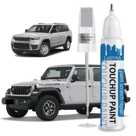 Silver Zynith(PSE/SSE) Touch Up Paint for Jeep-Exact Match 2 in 1 touchup Paint Pen for Chips and Nicks Repair Car Paint Scratch Repair Kit