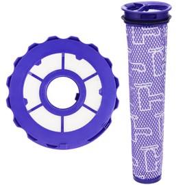 Portek Filter Assembly Replacement Intended for Dyson DC40 DC42 UP16 UP19 Light Slim Ball Multi Floor 2 Upright Vacuum Cleaners, Pre Post Filters Compare to Part No. 922676-01 & 922676-02