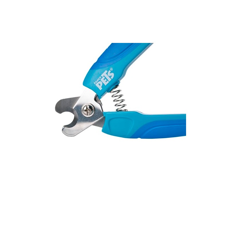 Fancy Pets Cortauñas para Perro con Mango Ergonómico, Antiderrapante, Apto