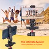 Zeadio Smartphone Tripod Mount Adapter, Cell Phone Tripod Holder Selfie