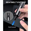 SINSEN Window Breaker Seat Belt Cutter, Car Safety Hammer Emergency