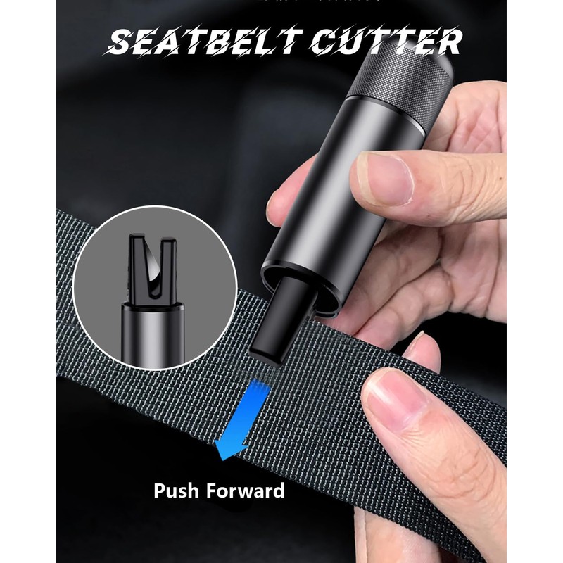 SINSEN Window Breaker Seat Belt Cutter, Car Safety Hammer Emergency