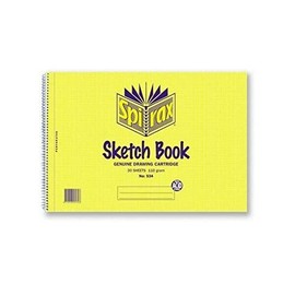 Spirax 534 Sketch Book A4 212X297Mm 20 Leaf/40 Page